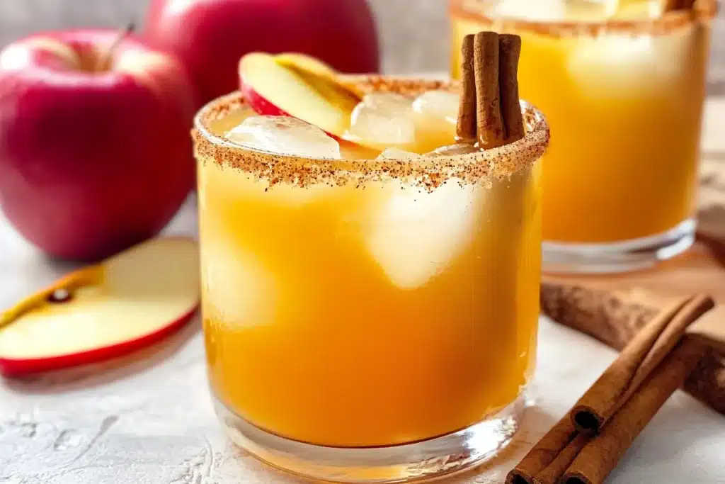 apple cider margarita