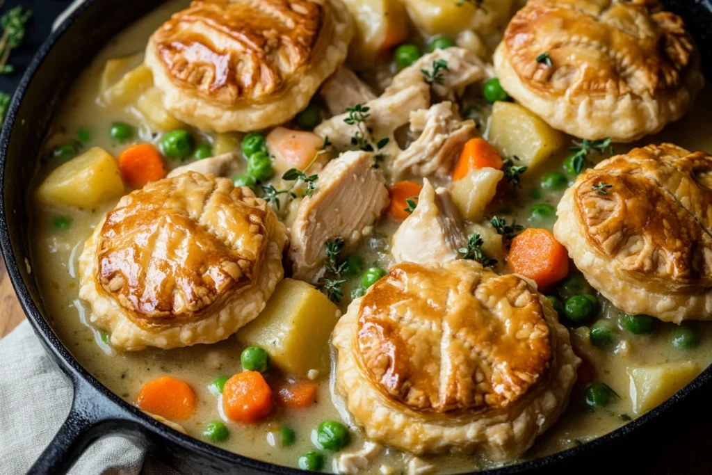 chicken pot pie soup