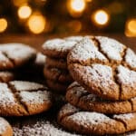 Gingerbread Crinkle Cookies