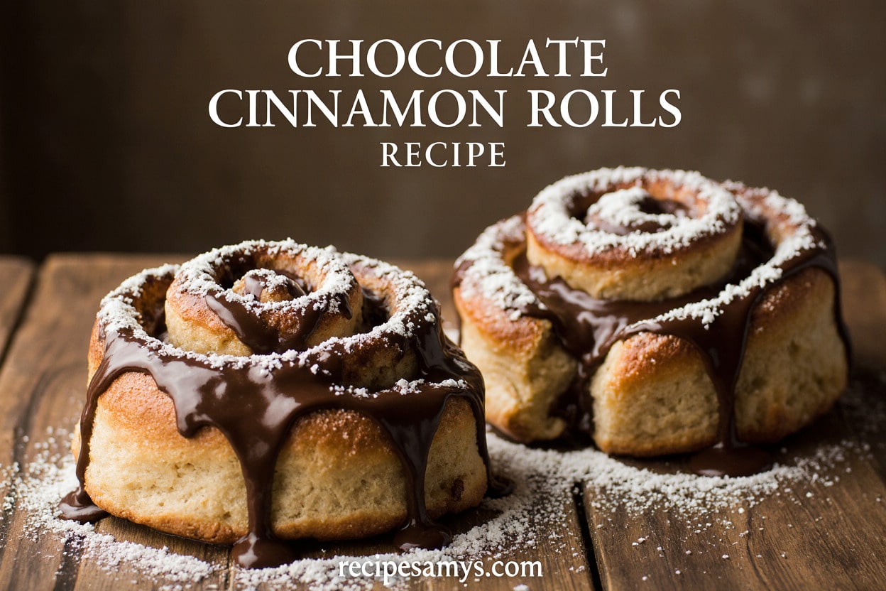 Chocolate Cinnamon Rolls