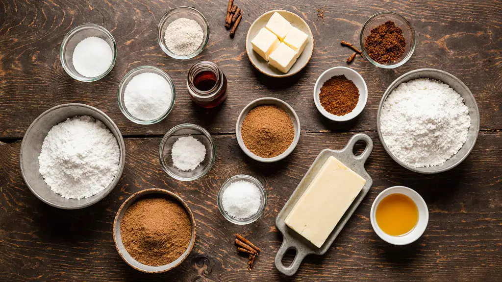Gingerbread Crinkle Cookies