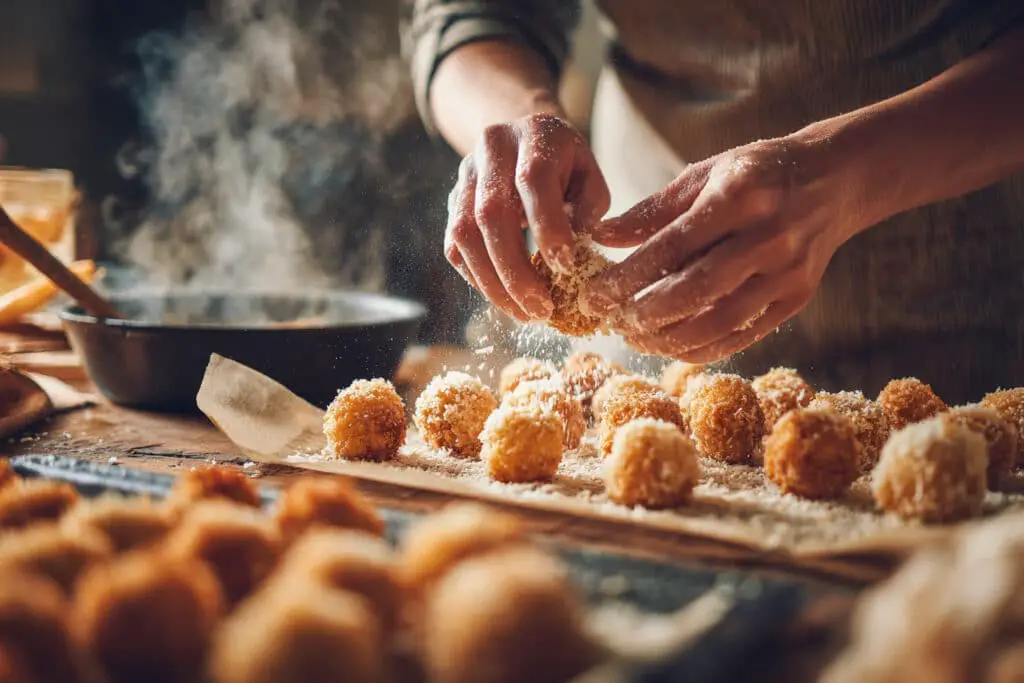 Cheesy Parmesan Mozzarella Bites
