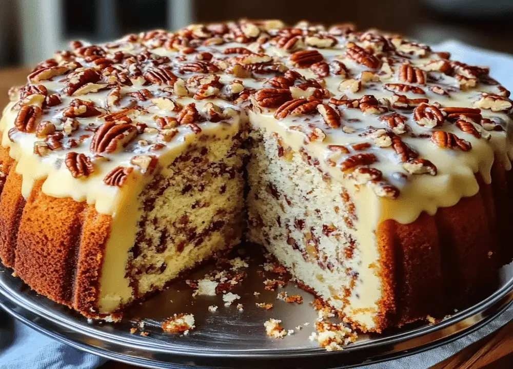 Butter Pecan Pound Cake