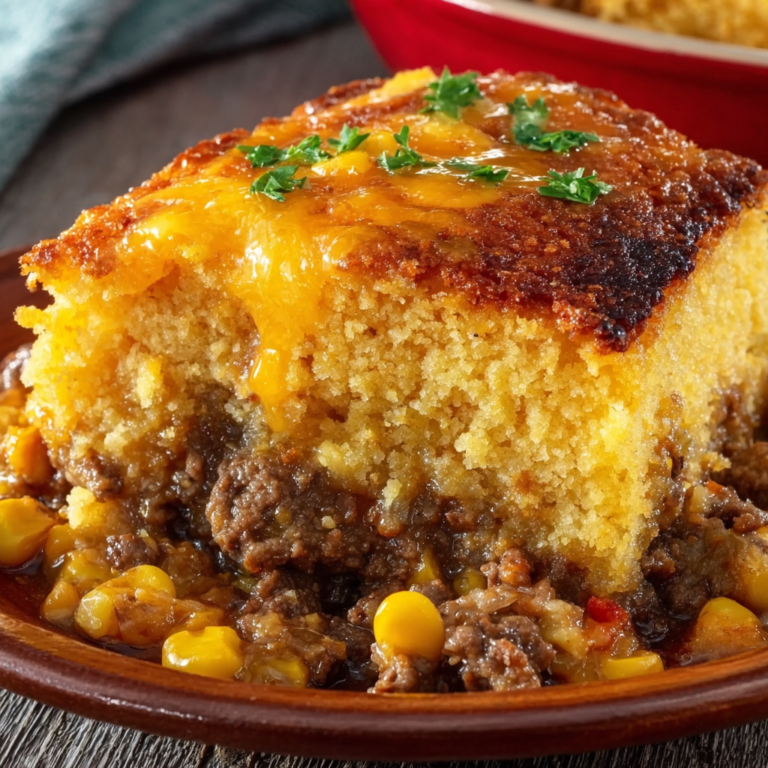 Amy Ruth Cornbread Viral Cornbread Cowboy Casserole (Southern One-Pan Dinner)