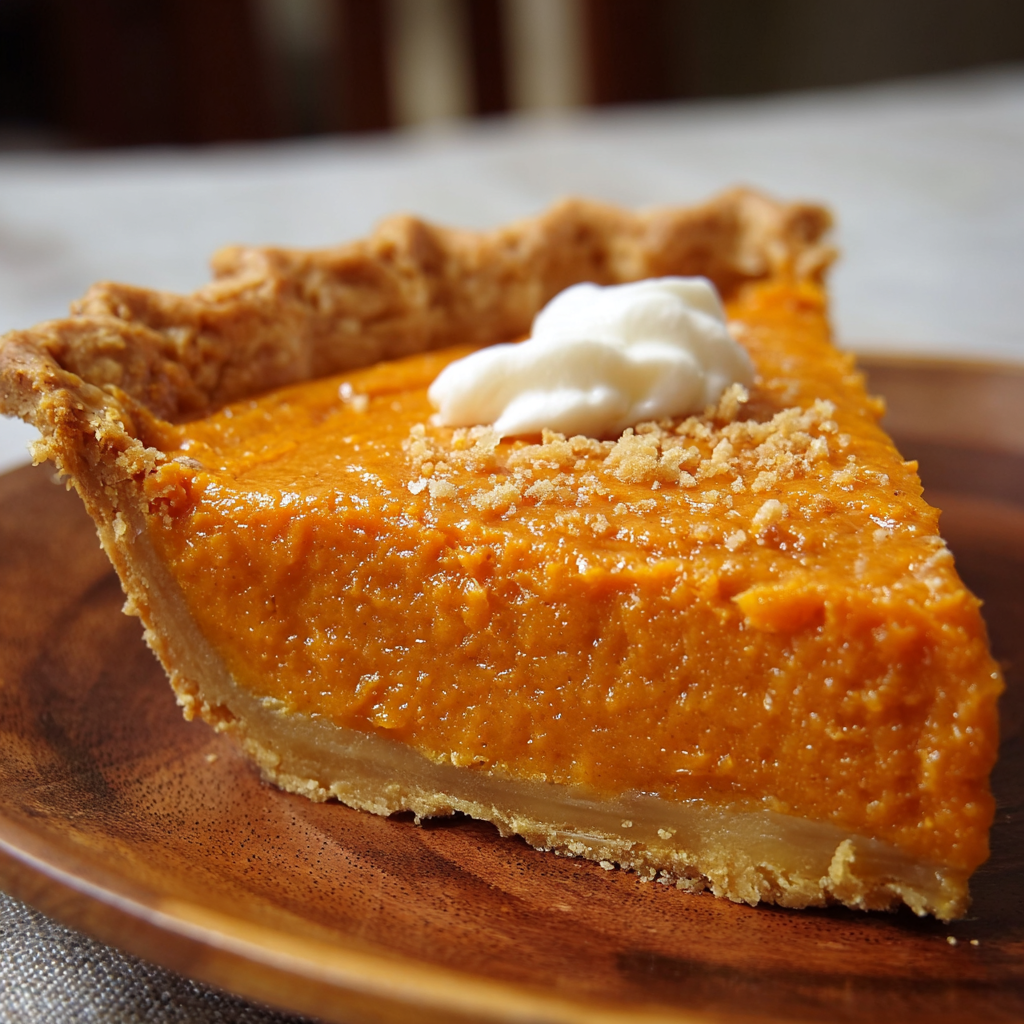 Sweet Potato Pie with Condensed Milk