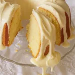 Cream Cheese Glazed Pound Cake