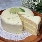 Lemon Cream Layer Cake