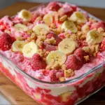 Strawberry Crunch Banana Pudding