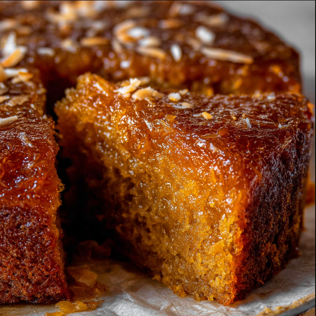 Jamaican Sweet Potato Pudding with Coconut