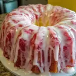 Strawberry Cream Cheese Pound Cake