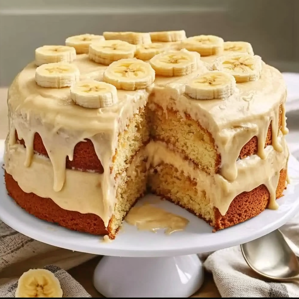 Banana Pudding Cake