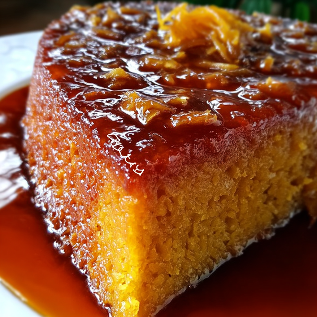 Jamaican Sweet Potato Pudding with Coconut