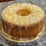 Pineapple Cream Cheese Pound Cake