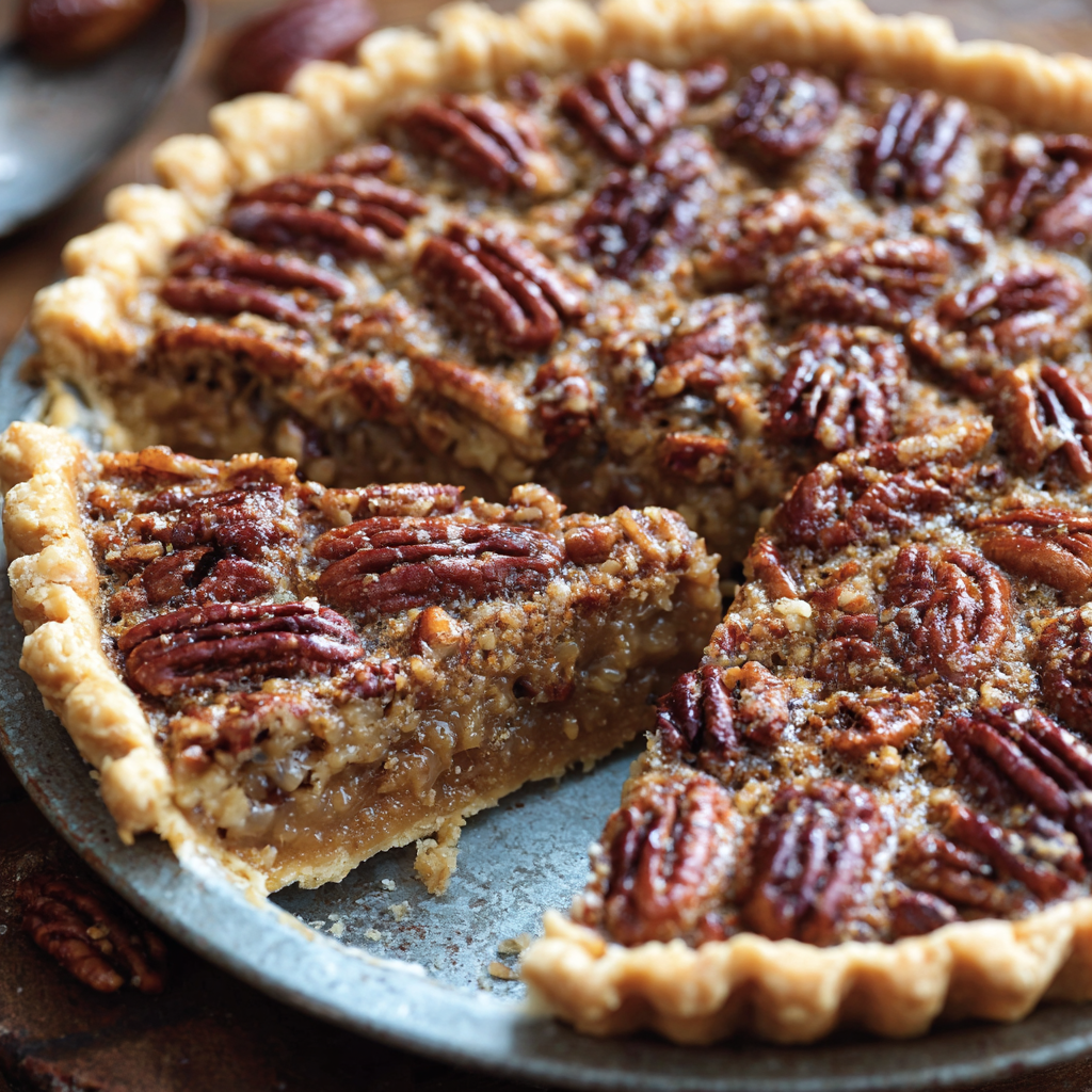 Condensed Milk Pecan Pie