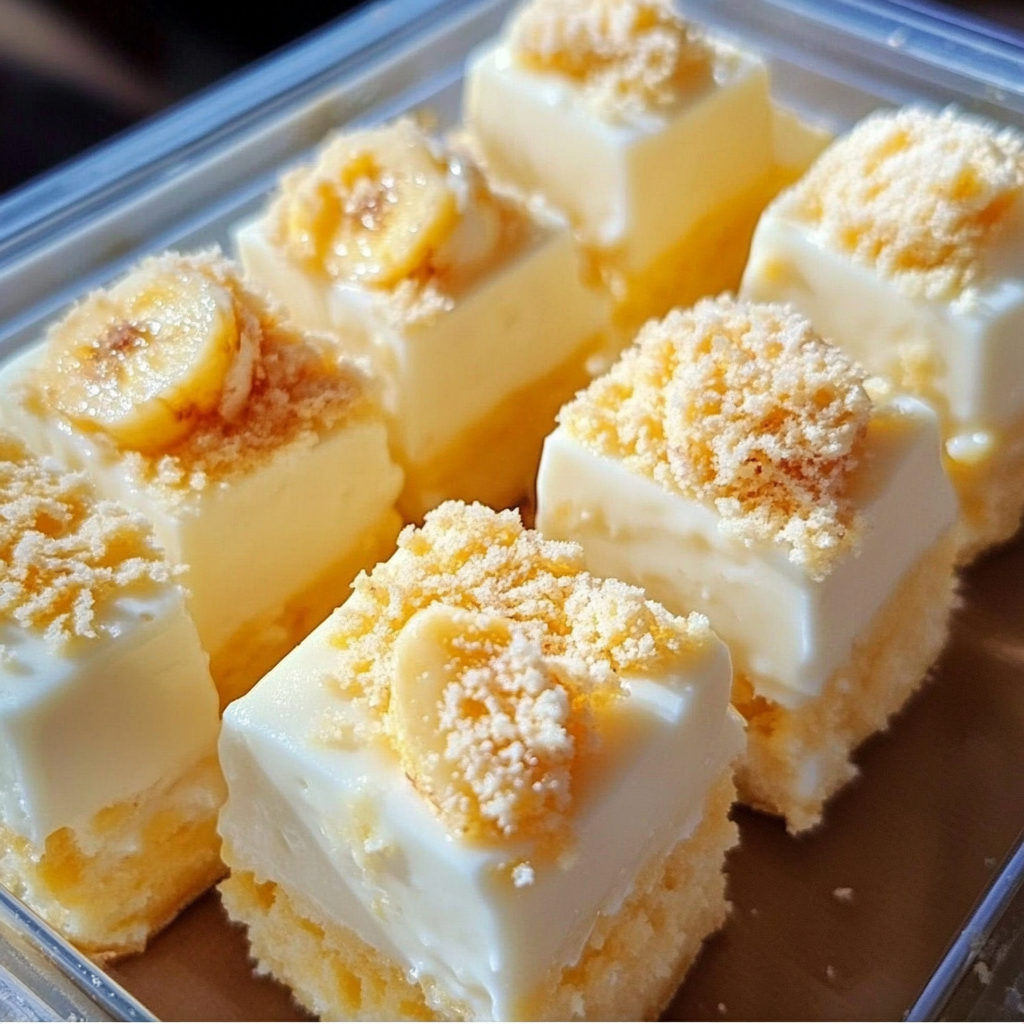 Cheesecake Banana Pudding Bites