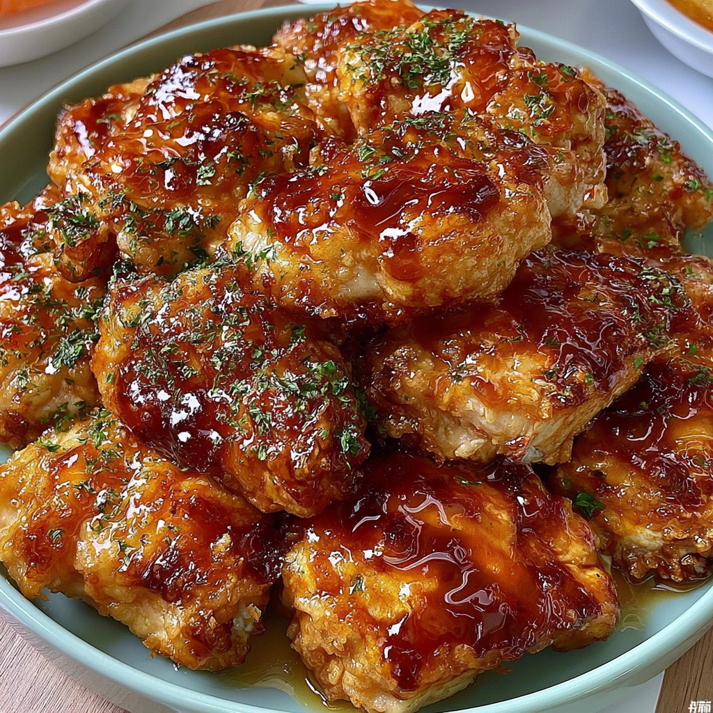 Honey Garlic Crispy Chicken