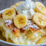 Banana Cream Cheese Cobbler