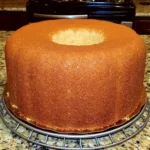 Mile High Lemon Pound Cake