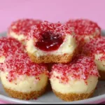 Strawberry Crunch Cheesecake Bites