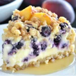 Blueberry Cheesecake Crumb Cake