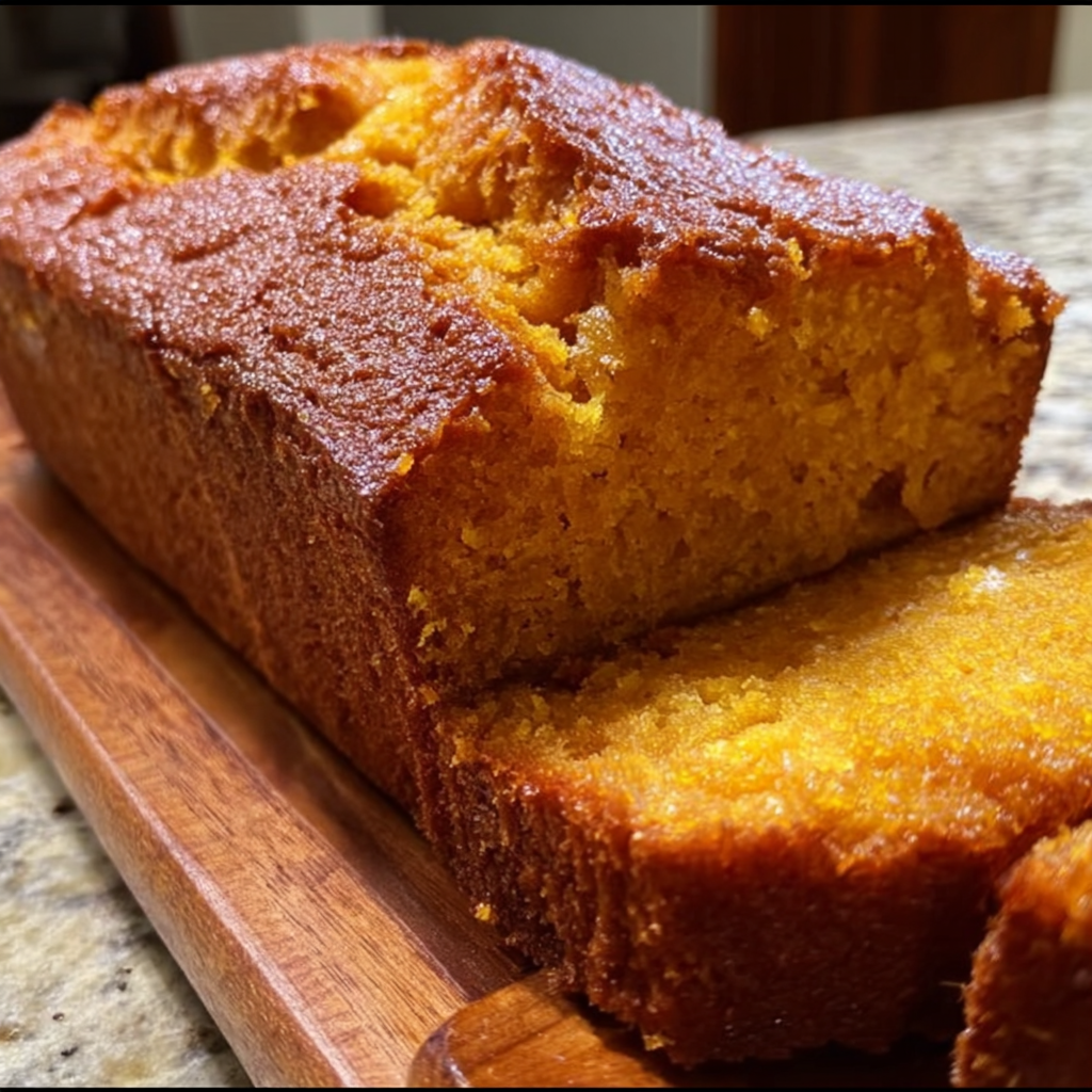 Cream Cheese Sweet Potato Pound Cake