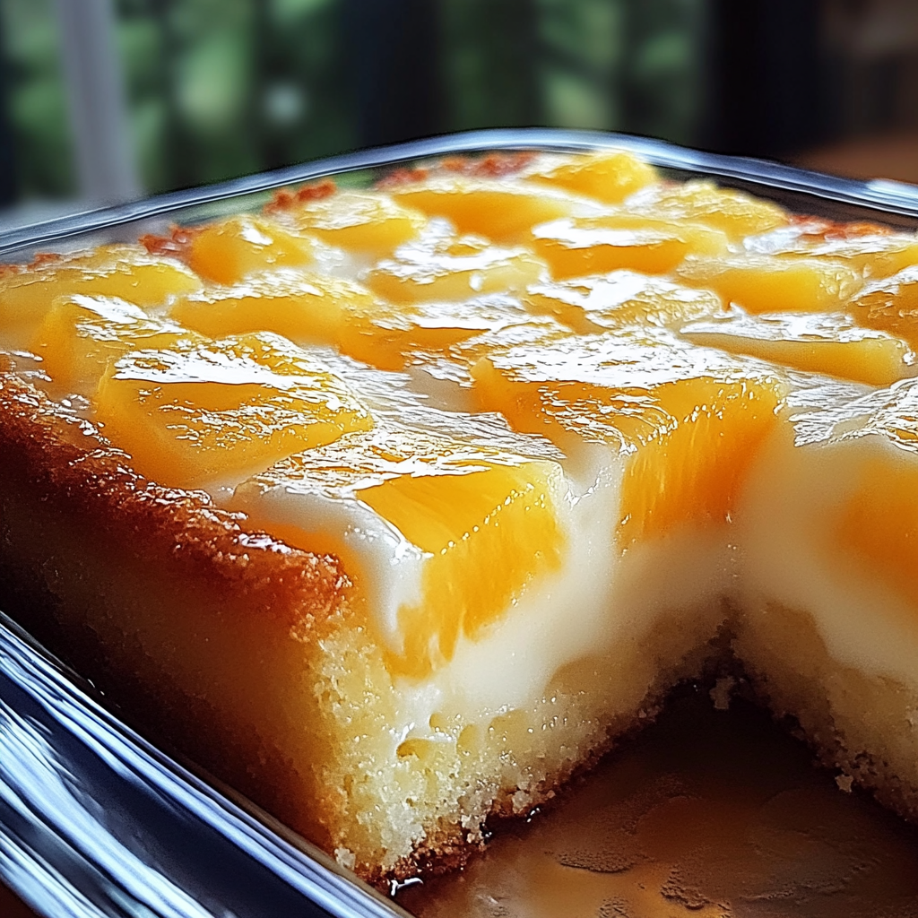 Juicy Pineapple Heaven Cake