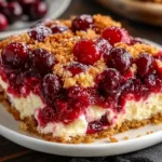 Cherry Cheesecake Dump Cake