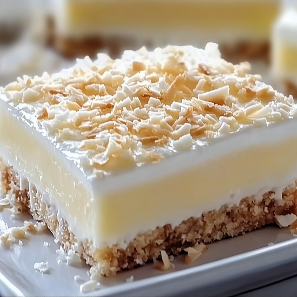 Island Dream Coconut Cream Bars
