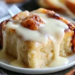 Bread Pudding with Vanilla Sauce
