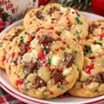 Christmas Chocolate Chip Cookies