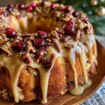 Cranberry Apple Pecan Bundt Cake
