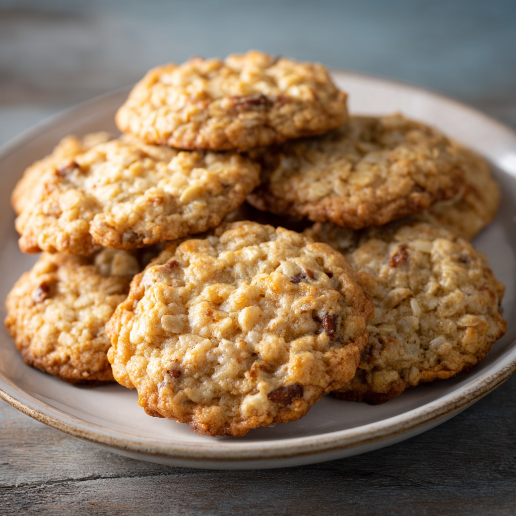 Chewy Oatmeal Cookies