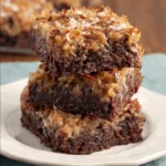 German Chocolate Brownies